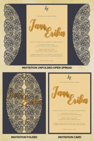 Invitation Design by EA5Designs for RED LEAVES GIFT(HONGKONG).CO.LTD | Design: #20729356