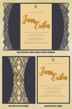 Invitation Design by EA5Designs for RED LEAVES GIFT(HONGKONG).CO.LTD | Design: #20752048
