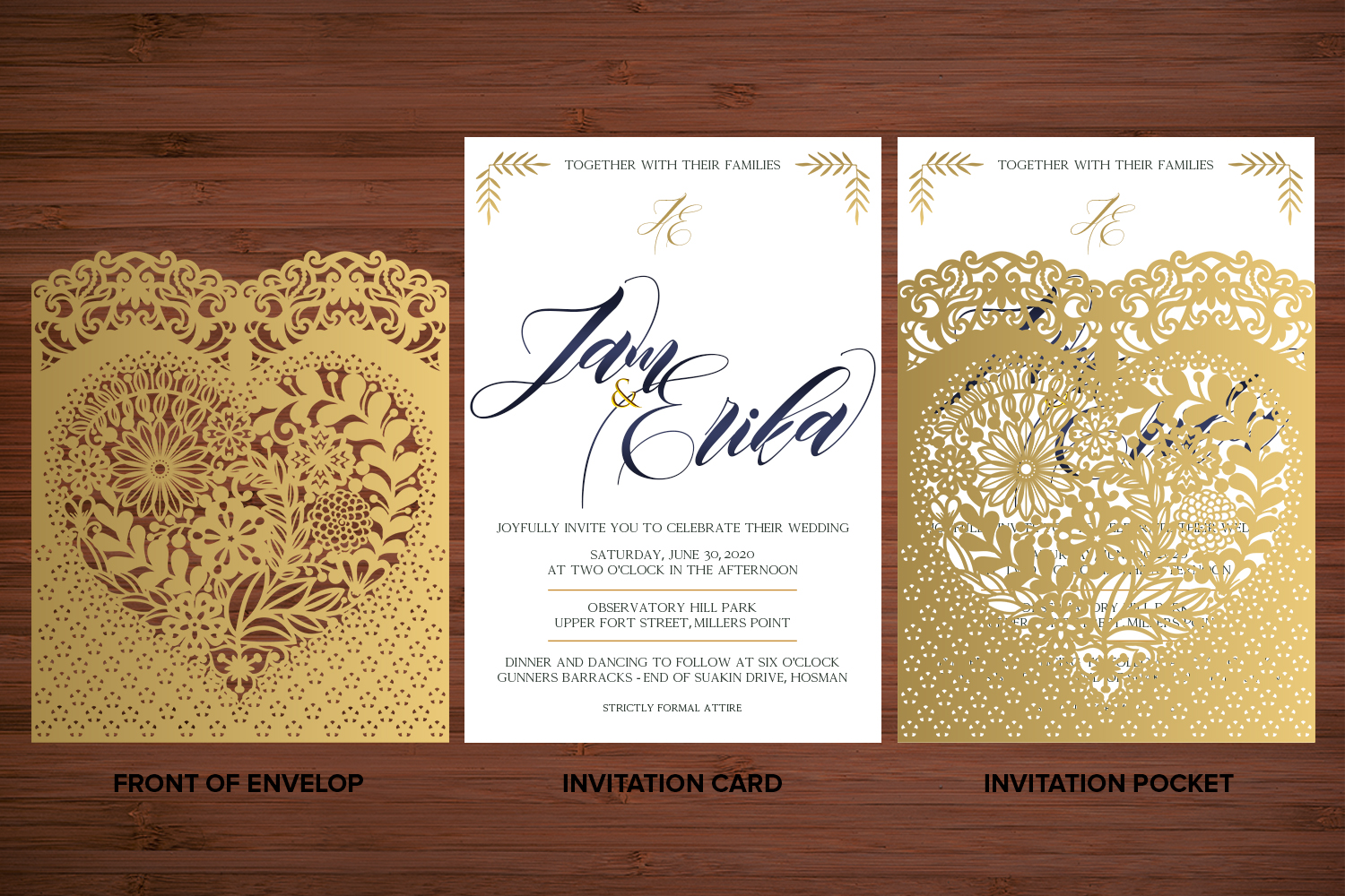 Invitation Design by EA5Designs for RED LEAVES GIFT(HONGKONG).CO.LTD | Design #20753159