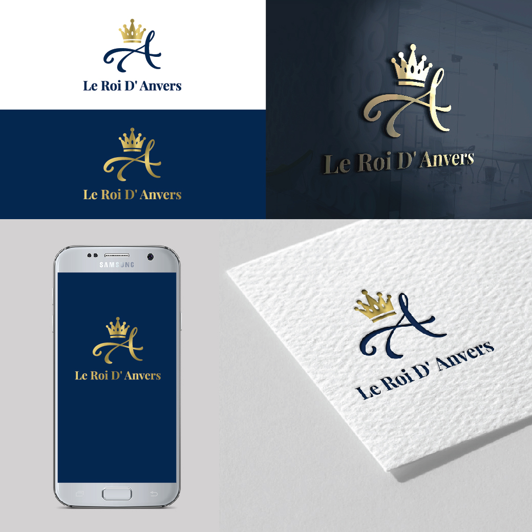 Logo Design by Lee @ LoleepopDesign for Le Roi d´ Anvers | Design #20662826
