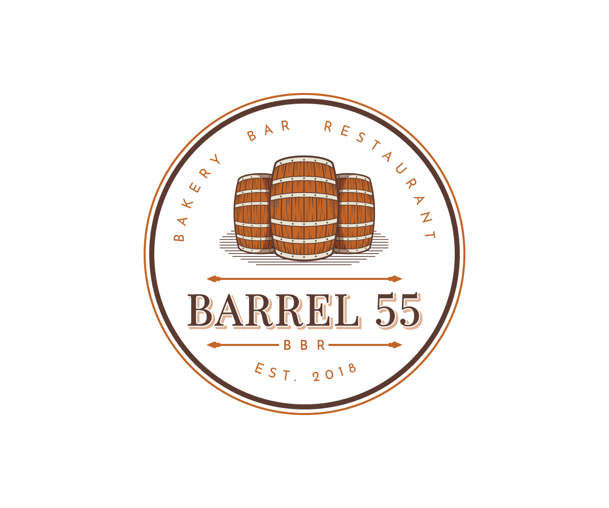Logo Design by 91.kremena.petrova for Barrel 55 bbr | Design #20679076