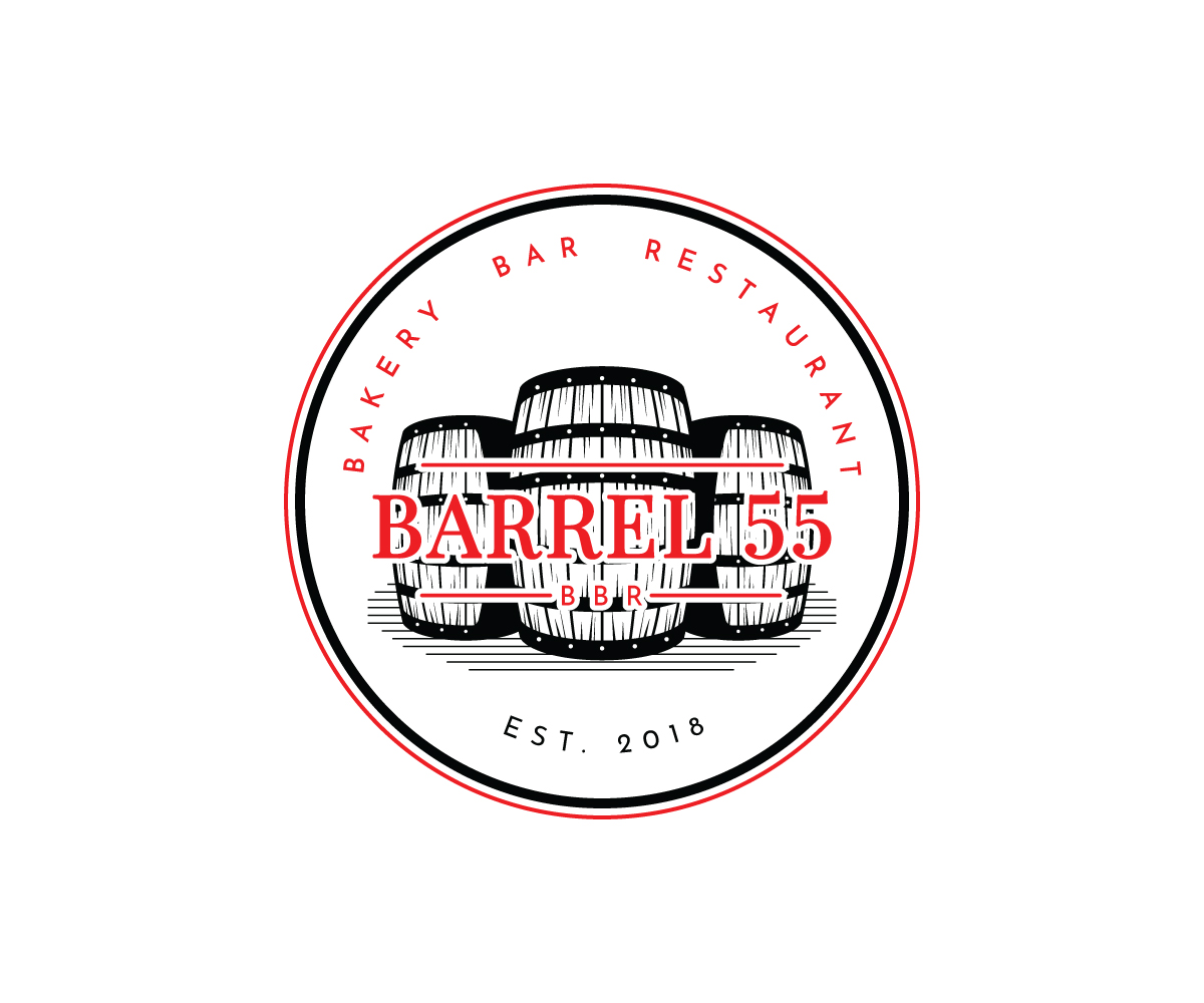 Logo Design by 91.kremena.petrova for Barrel 55 bbr | Design #20697256
