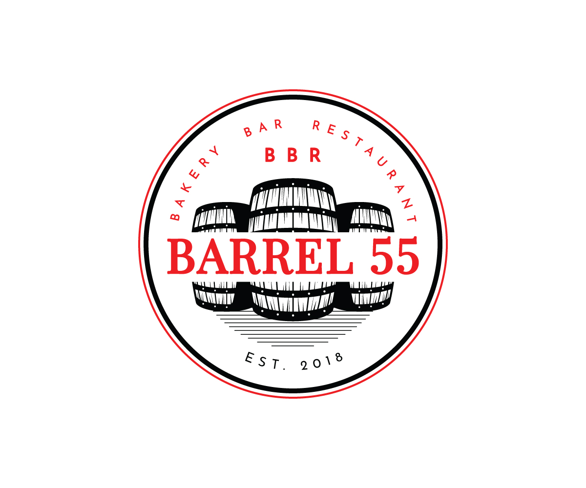 Logo Design by 91.kremena.petrova for Barrel 55 bbr | Design #20697257