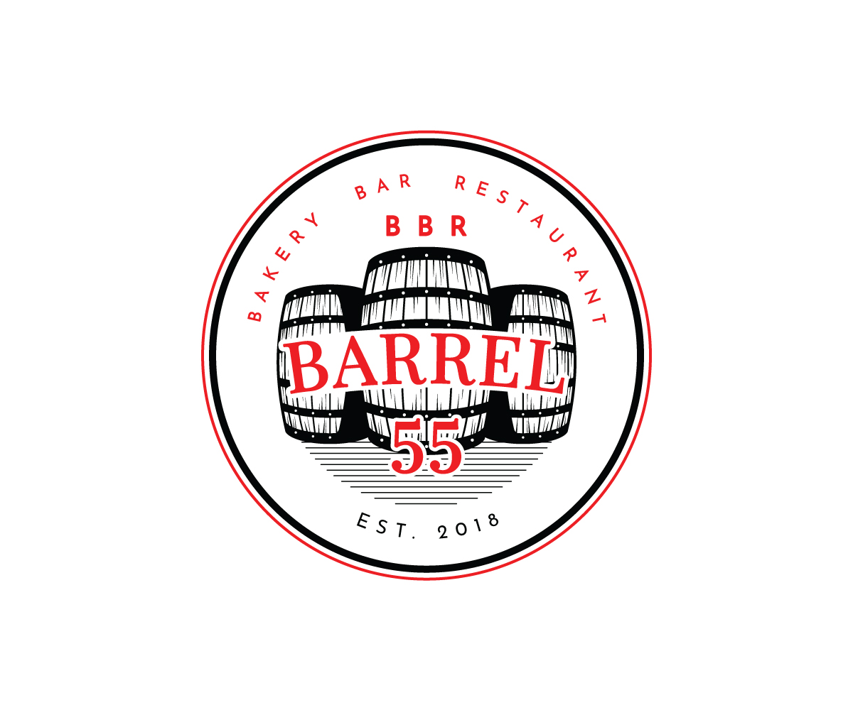 Logo Design by 91.kremena.petrova for Barrel 55 bbr | Design #20697258