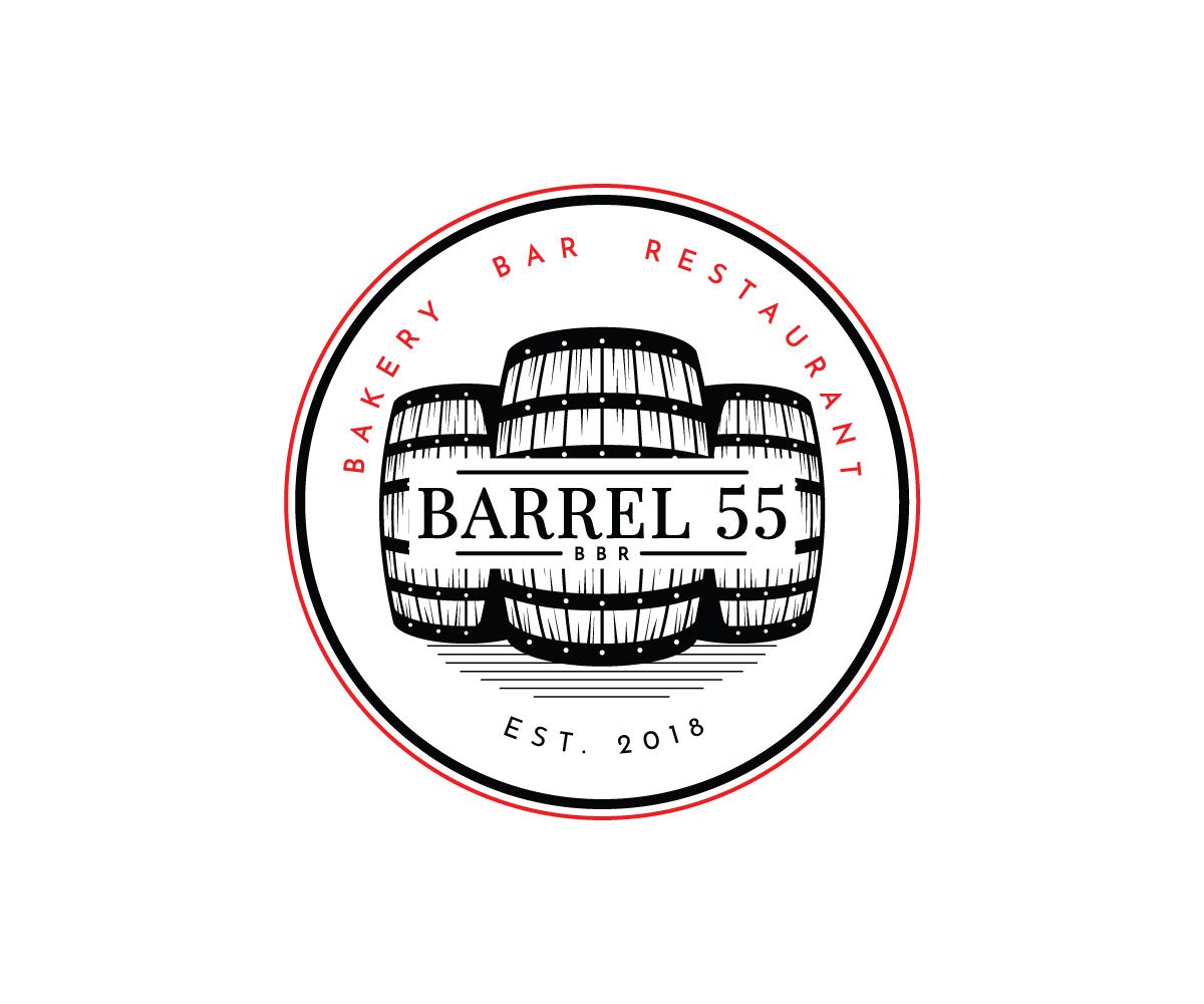 Logo Design by 91.kremena.petrova for Barrel 55 bbr | Design #20706523