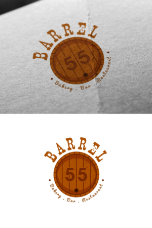Logo Design by Rzk for Barrel 55 bbr | Design #20661127