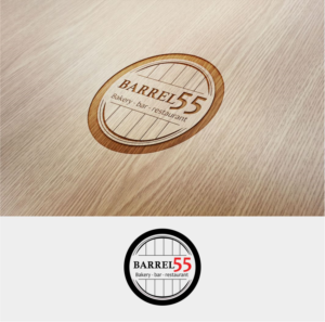 Logo Design by edo 5 for Barrel 55 bbr | Design #20670198