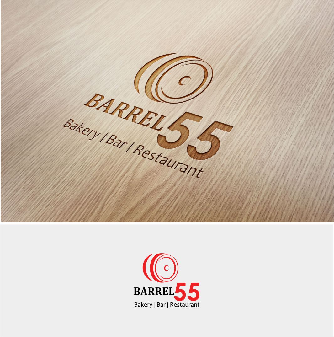 Logo Design by edo 5 for Barrel 55 bbr | Design #20672636