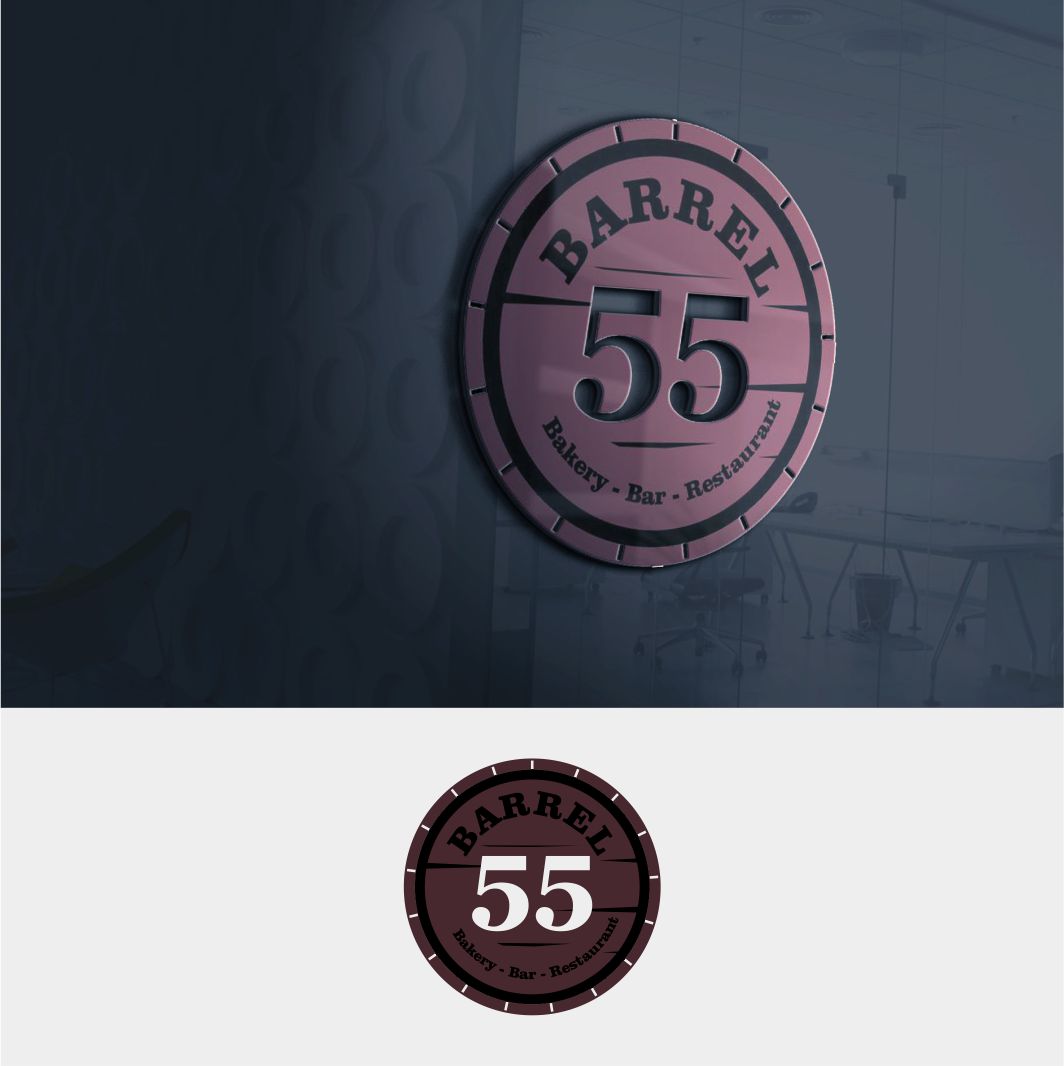 Logo Design by edo 5 for Barrel 55 bbr | Design #20675704