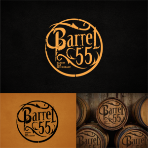 Barrel 55 bbr  | Logo Design by ThiagoB