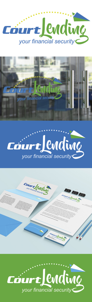 Court Lending | Logo Design by Al Pech