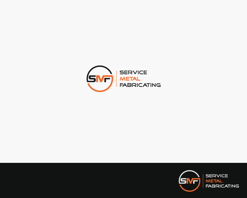 Logo Design by Deep Night for Service Metal Fabricating Inc | Design #20663758