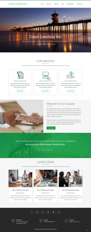 Wordpress Design by pb for this project | Design: #20666363