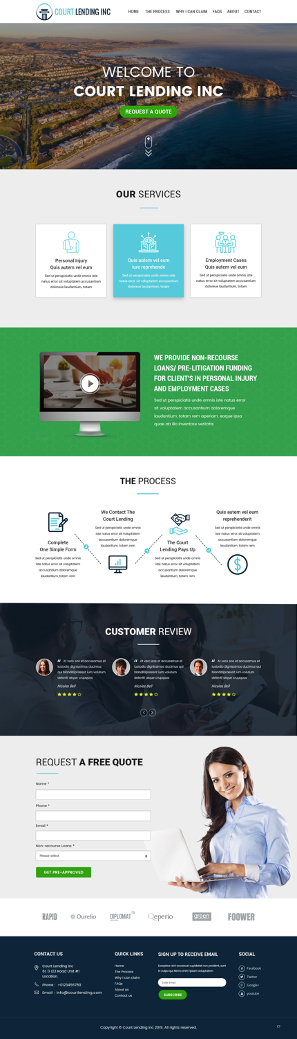 Wordpress Design by pb for this project | Design #20666364