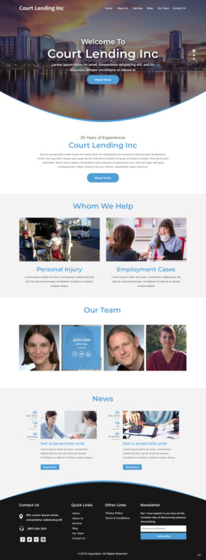 Wordpress Design by pb for this project | Design: #20666368