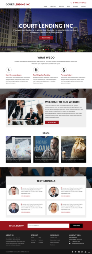 Wordpress Design by pb for this project | Design: #20666370