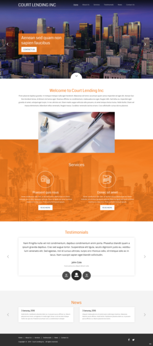 Wordpress Design by pb for this project | Design: #20666371
