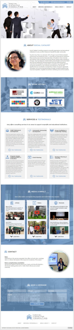Web Design by -Marc- for this project | Design: #20702967