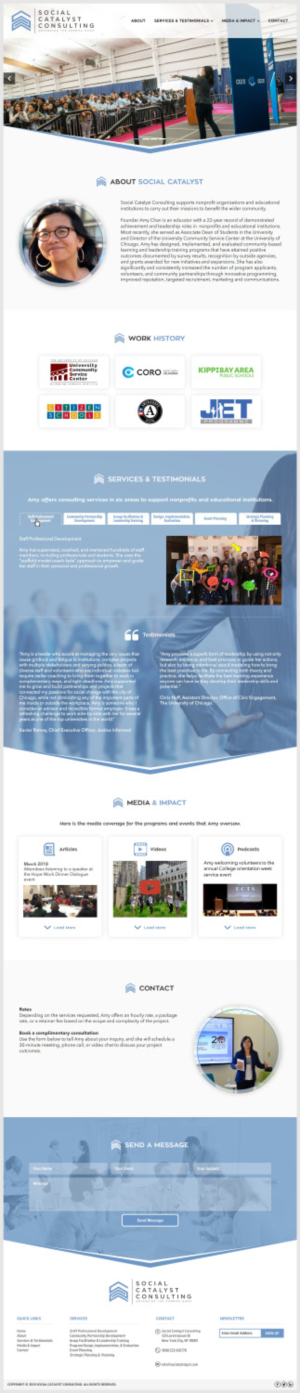 Web Design by -Marc- for this project | Design: #20705463