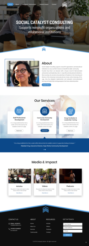 Web Design by pb for this project | Design: #20666285