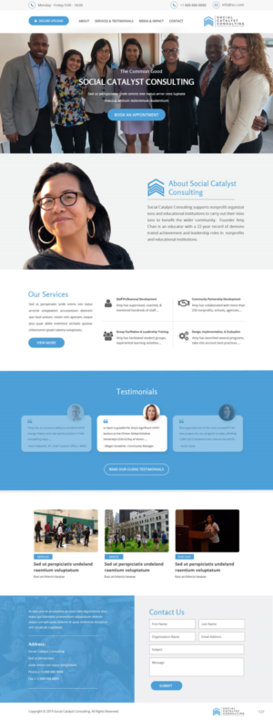 Web Design by pb for this project | Design: #20666292