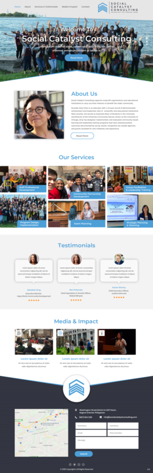 Web Design by pb for this project | Design: #20666293