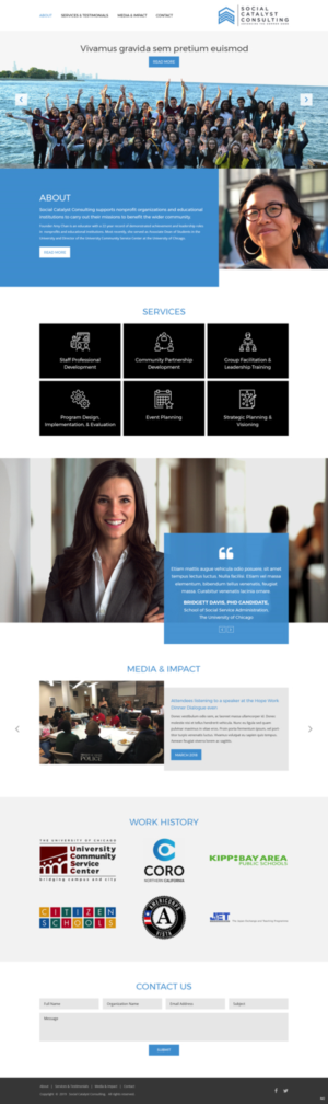 Web Design by pb for this project | Design: #20666307