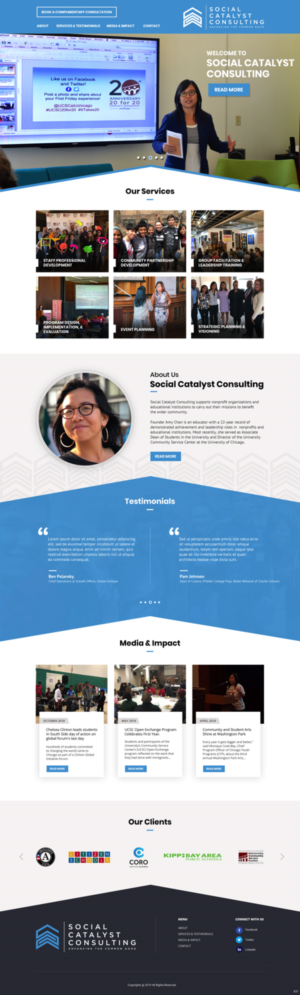 Web Design by pb for this project | Design: #20666312