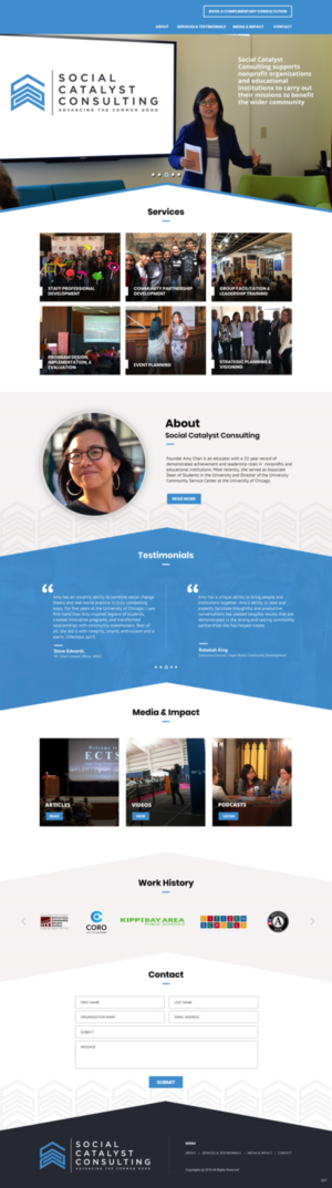 Web Design by pb for this project | Design: #20697644