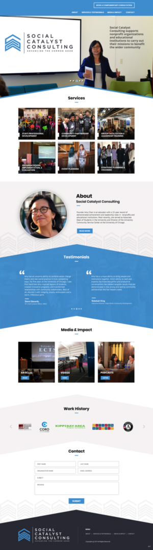 Web Design by pb for this project | Design: #20725068
