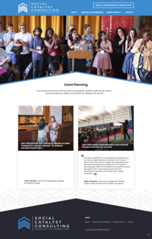 Web Design by pb for this project | Design: #20733864