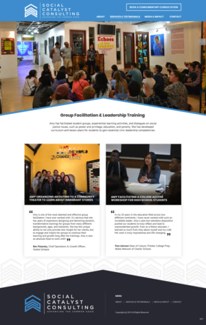 Web Design by pb for this project | Design: #20733870