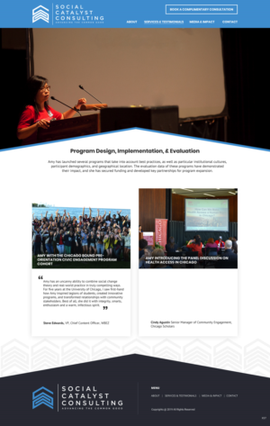 Web Design by pb for this project | Design: #20733872