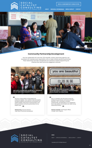 Web Design by pb for this project | Design: #20758698