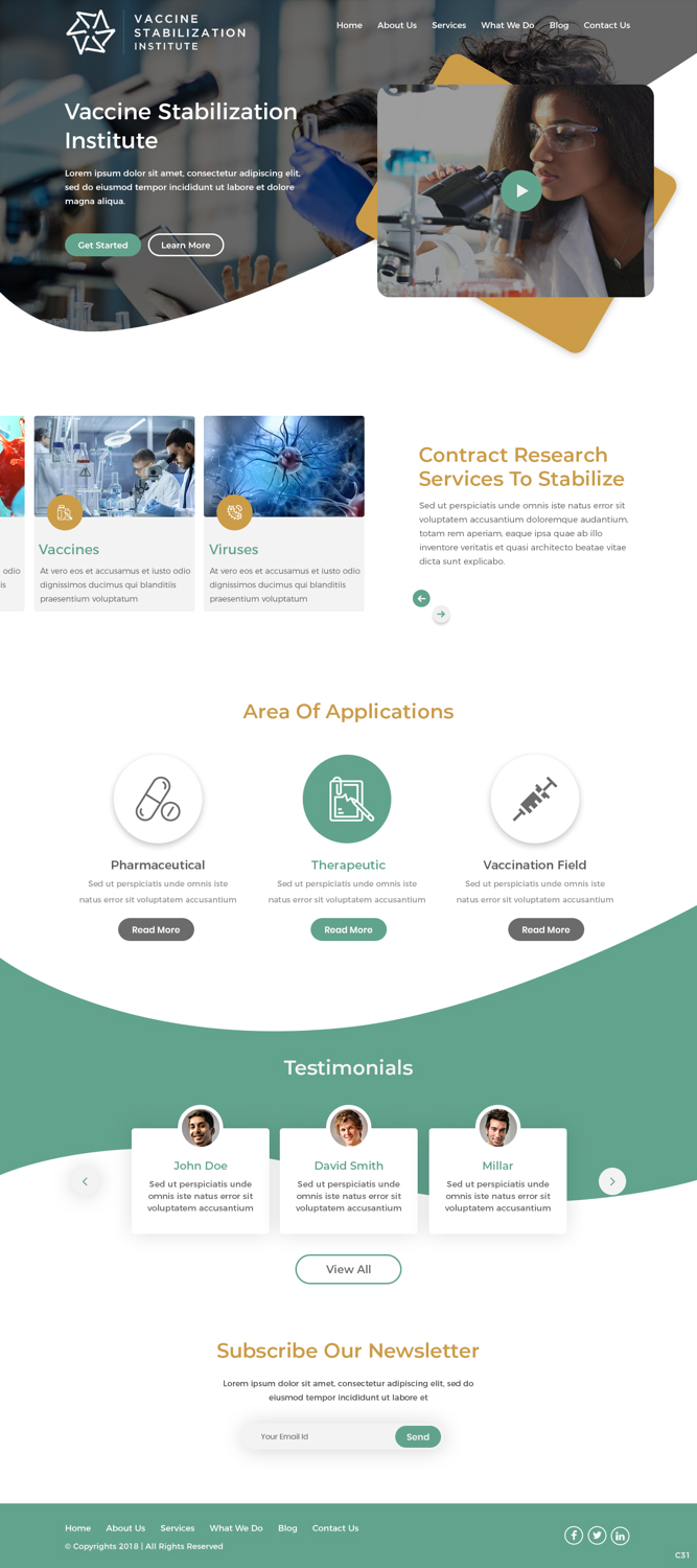 Web Design by pb for this project | Design #20666331