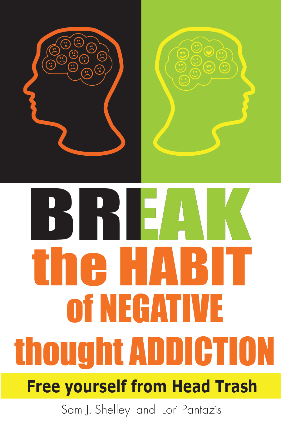 Design de Couverture de Livre par Sheingart pour Head Trash Anonymous | Design #20701451