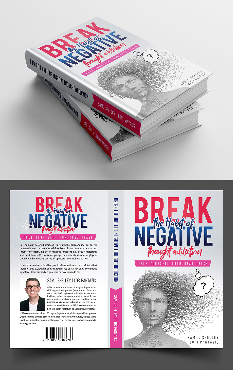 Book Cover Design by SAI DESIGNS for Head Trash Anonymous | Design #20741849