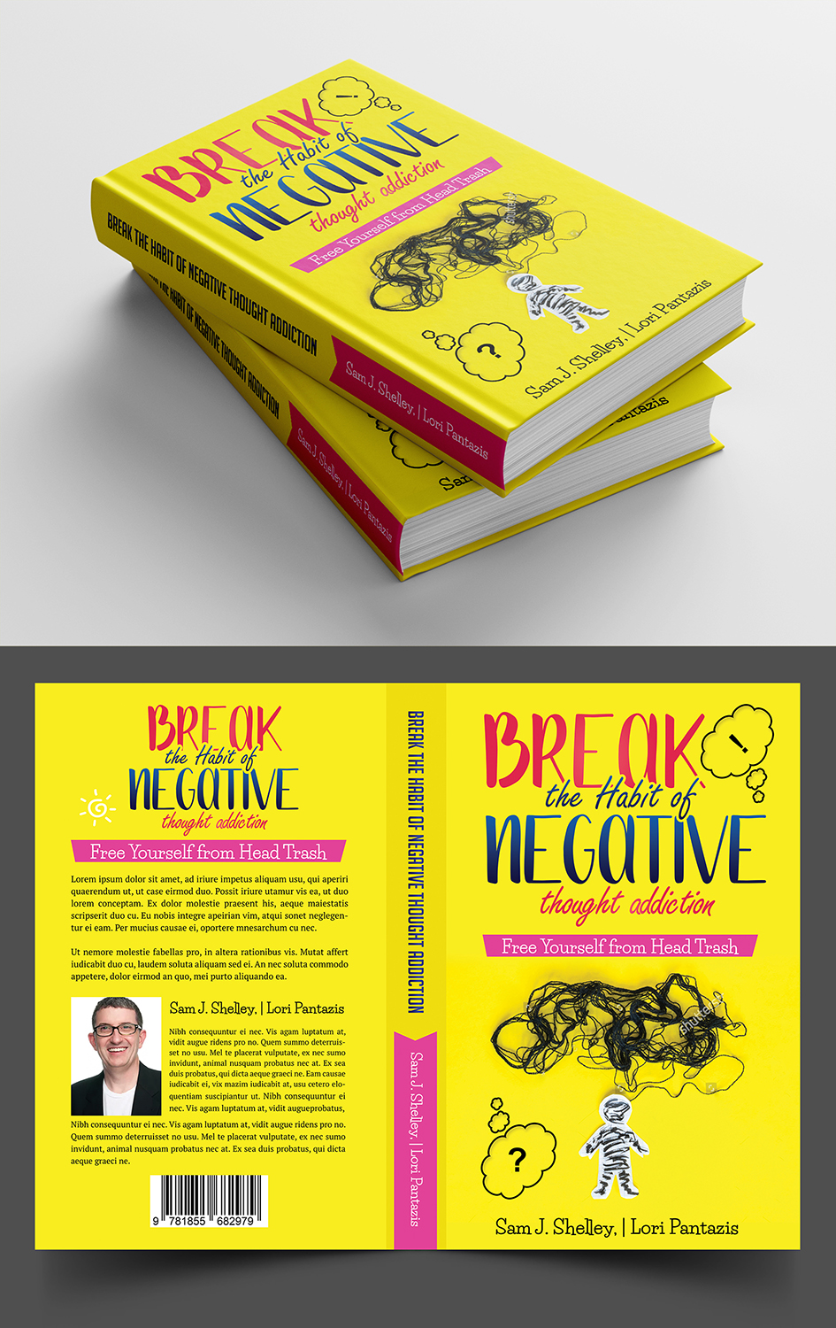 Design de Couverture de Livre par SAI DESIGNS pour Head Trash Anonymous | Design #20741850