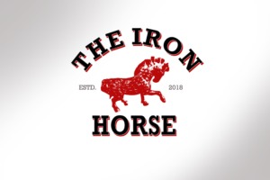 The Iron Horse.  Established 2018. | Logo Design by NILDesigns