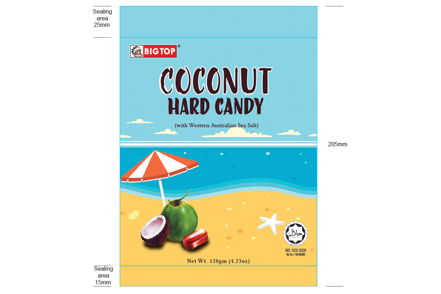 Packaging Design by TGDesigns for Hamac Food Industries Sdn Bhd | Design #20696237