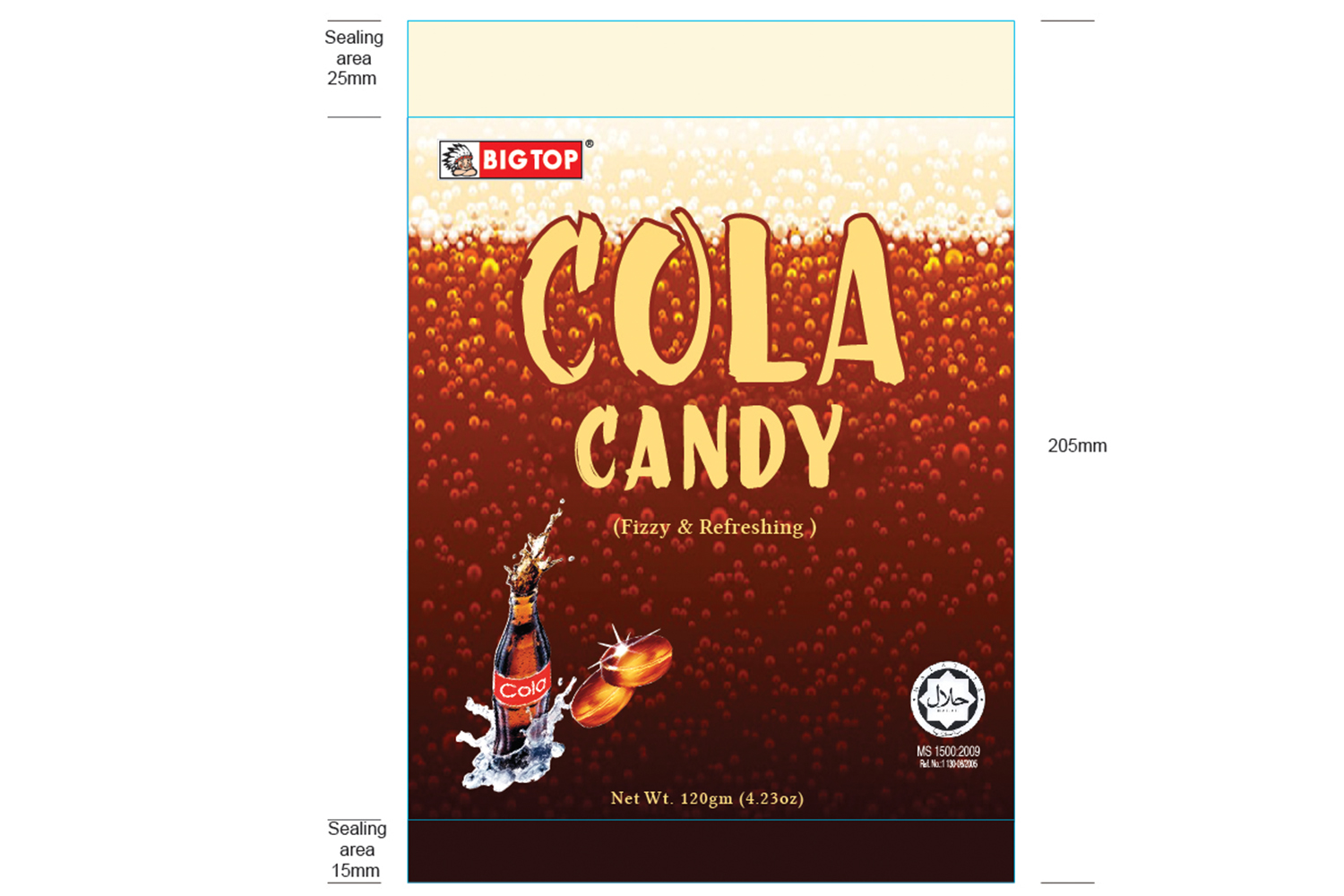 Packaging Design by TGDesigns for Hamac Food Industries Sdn Bhd | Design #20696341