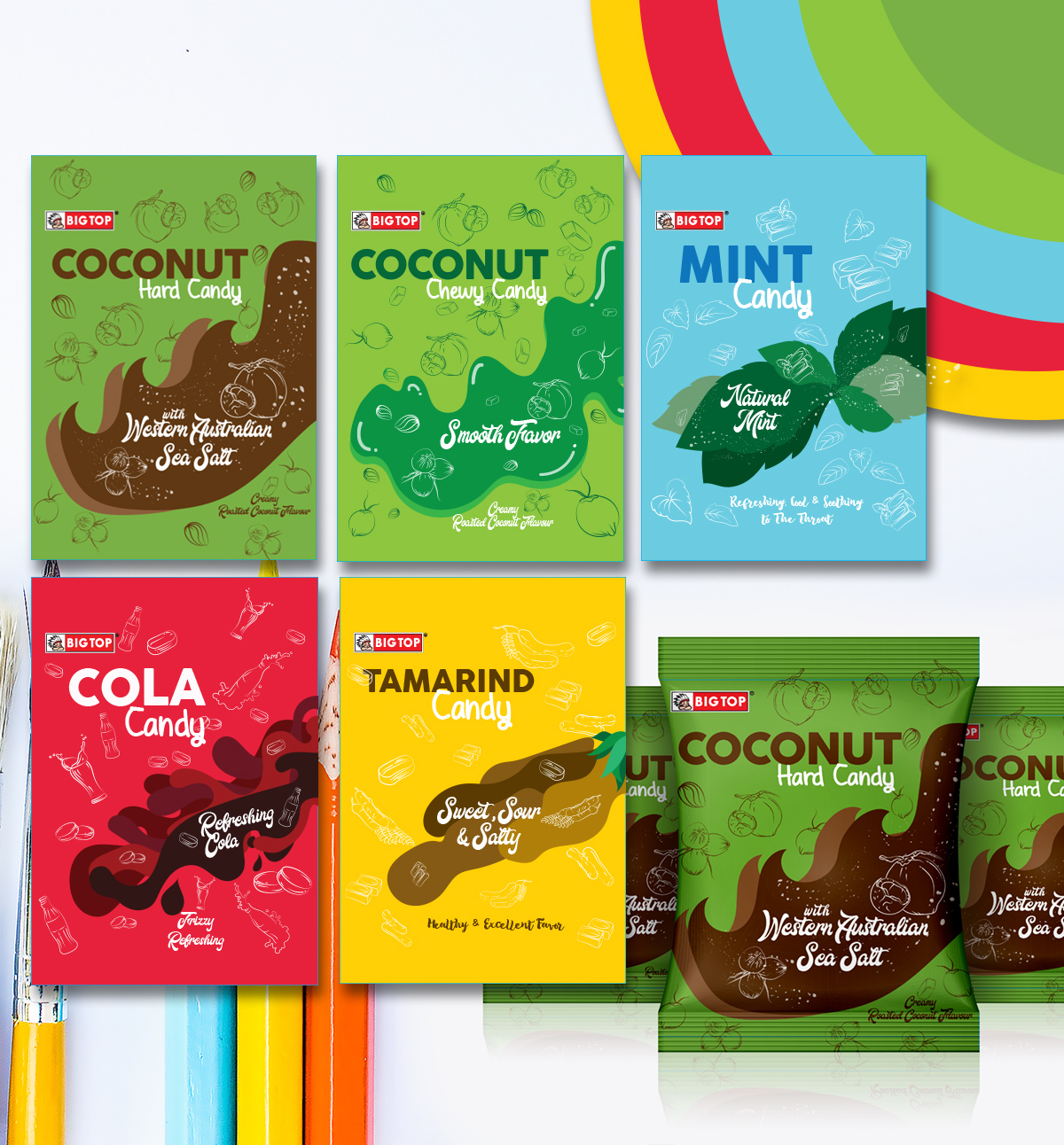 Packaging Design by Ngoeg for Hamac Food Industries Sdn Bhd | Design #20698737