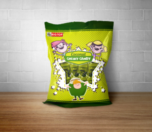 Here's your chance to make lots of children happy! Colourful and fun bag design for candies | Diseño de Empaque por Maestroto