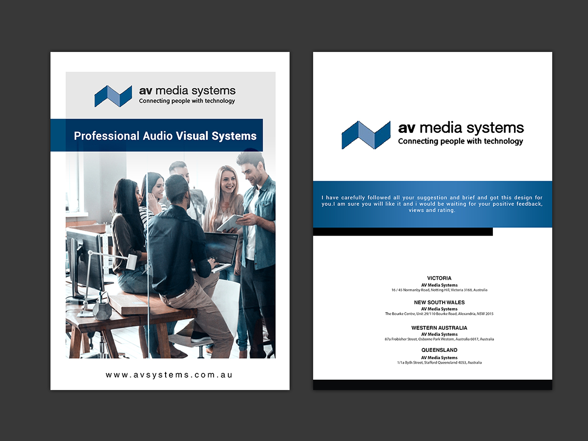 Flyer Design by n214008 for AV Media Systems | Design #20664704
