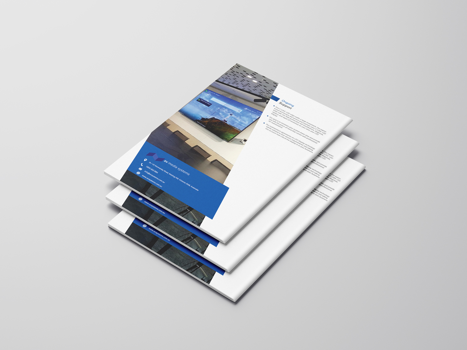 Flyer Design by ilovedesign1 for AV Media Systems | Design #20671926