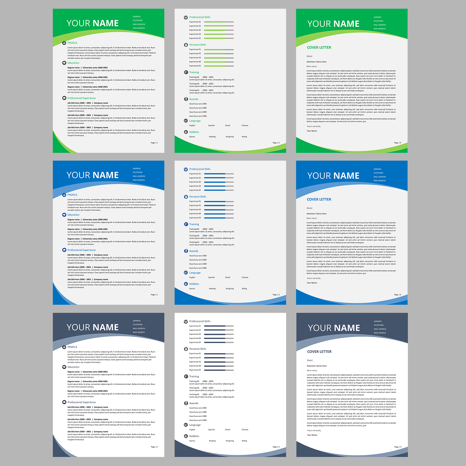 Design de Modèle Word par JanuXart pour ce projet | Design #20687734