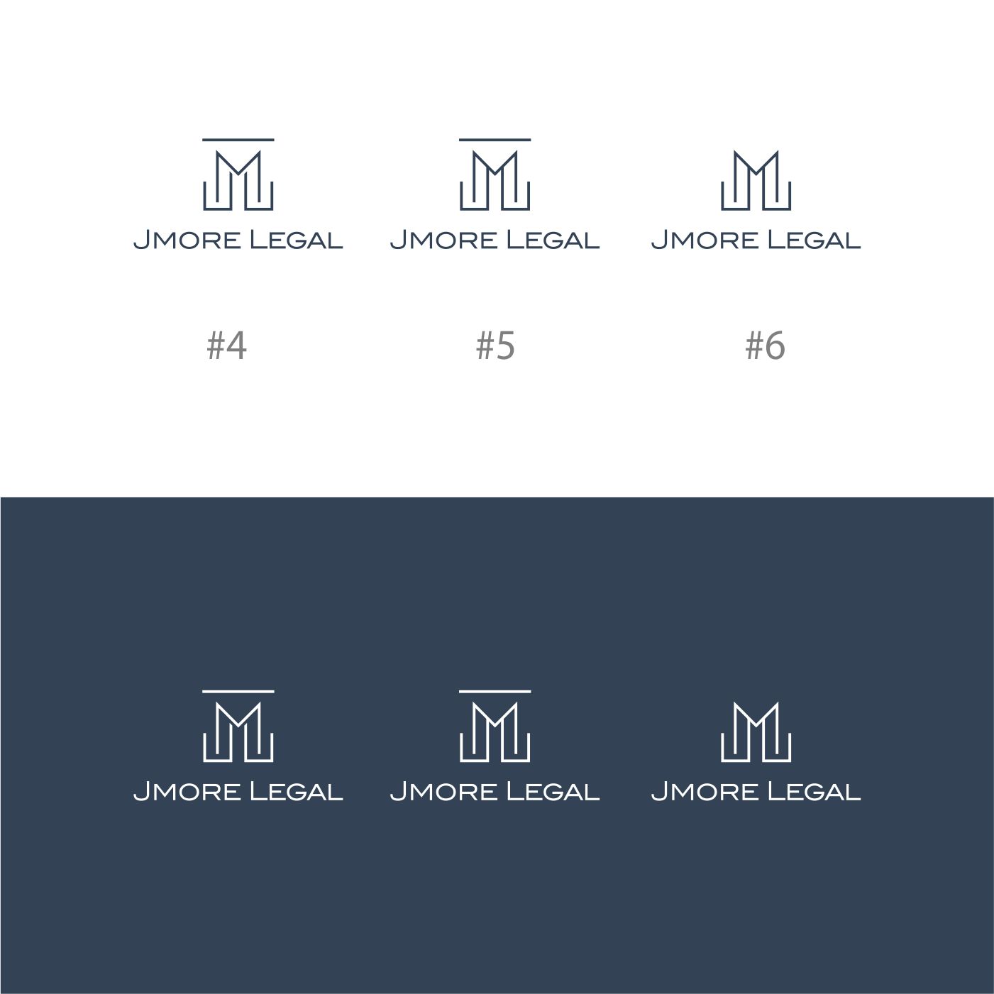 Logo Design by .Ashu. for Jmore Legal | Design #20672369