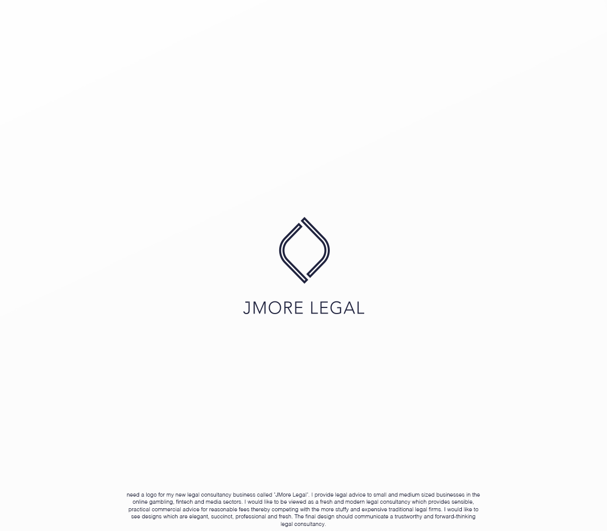 Diseño de Logo por GBDESIGN para Jmore Legal | Diseño #20751731