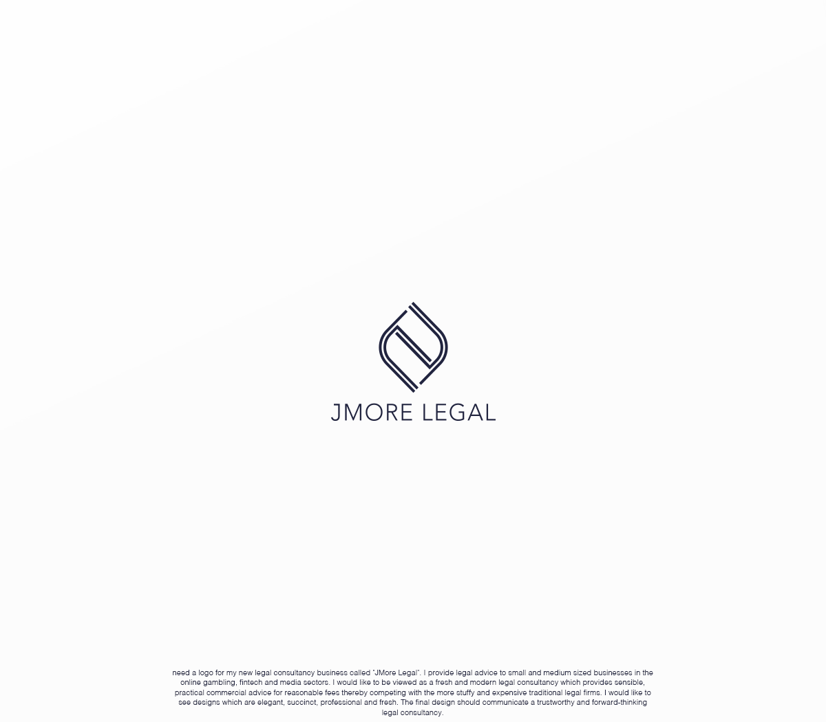 Diseño de Logo por GBDESIGN para Jmore Legal | Diseño #20761089