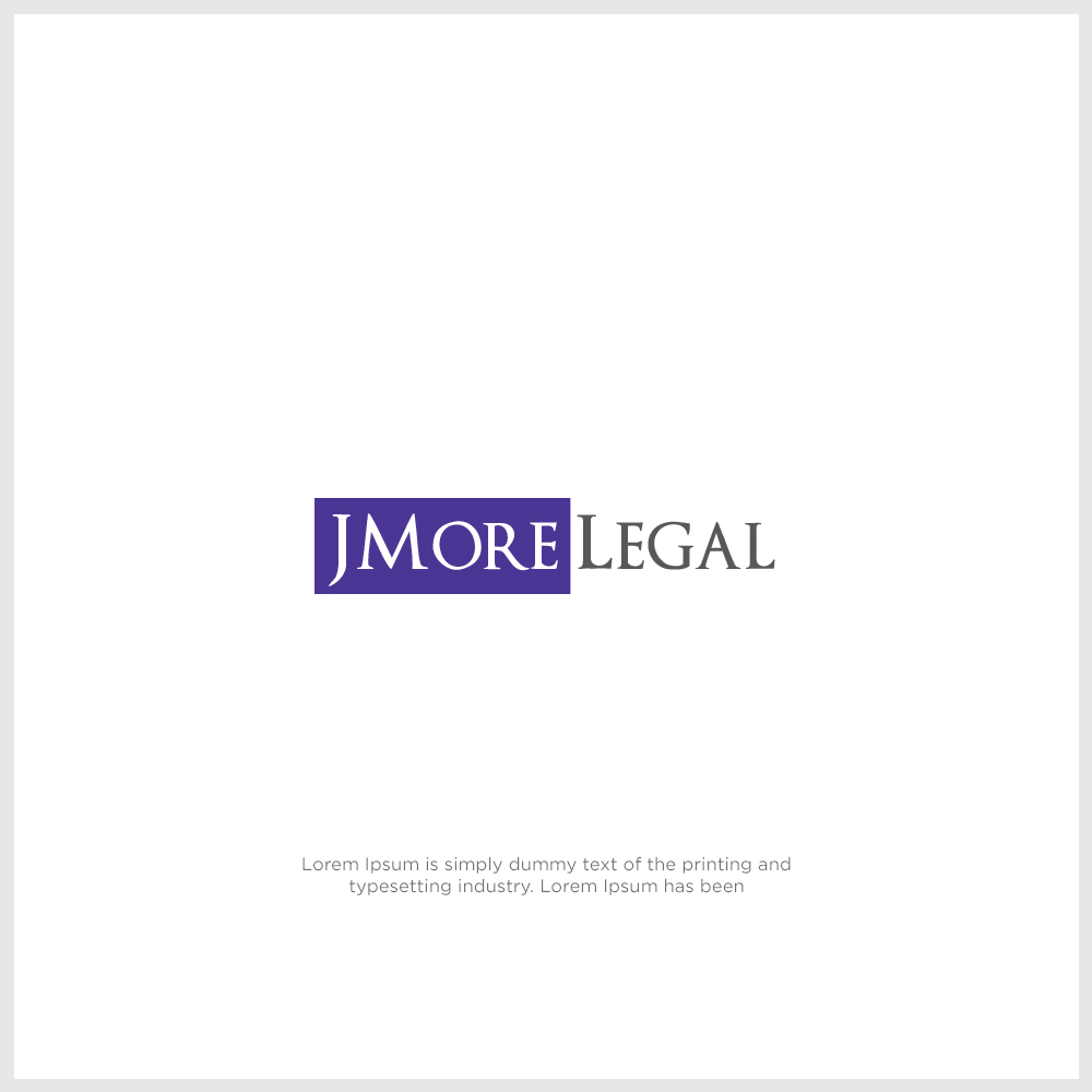 Diseño de Logo por luthfansa 2 para Jmore Legal | Diseño #20758894